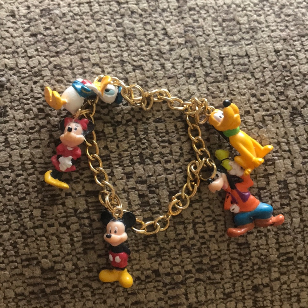 Children’s Disney Character “Fab 5” Gold Bracelet
